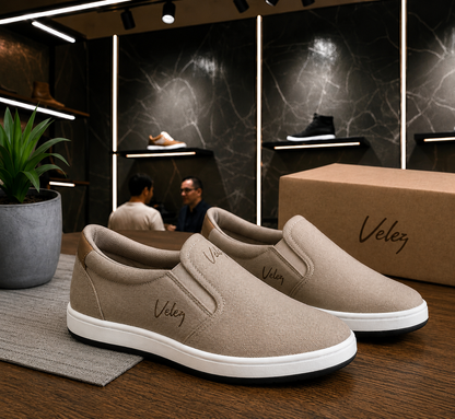 MOCASIN ORTOPEDIC-VELEZ CABALLERO + CAJA PREMIUM 50%OFF